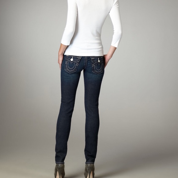 true religion flap pocket skinny jeans